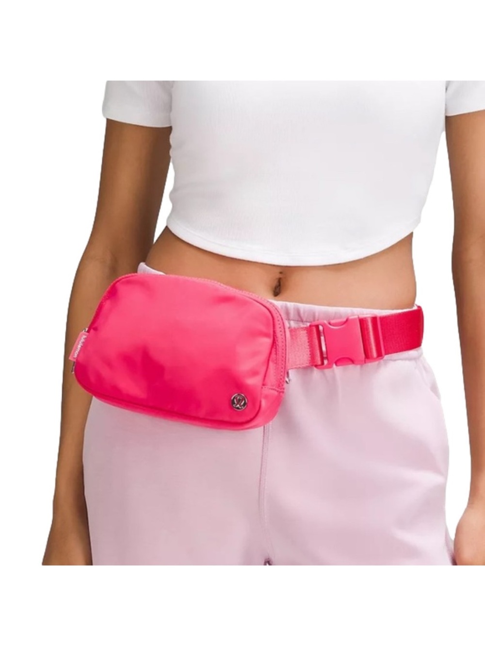 lululemon athletica Hot Pink Crossbody Belt Bag - NWT